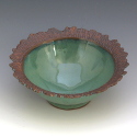 Small carved rim bowl